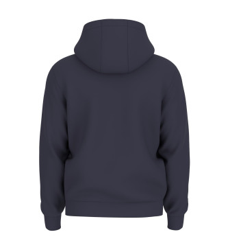 Guess Bluza basic niebieska