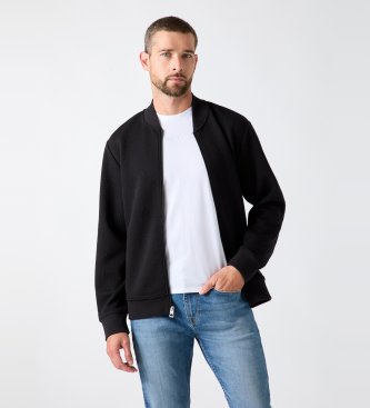 Guess Bomber-Sweatshirt Rover aus Köper schwarz