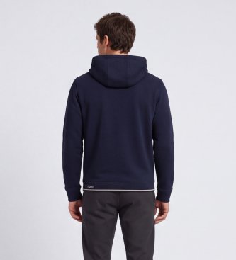 Guess Classic navy zip-up sweatshirt