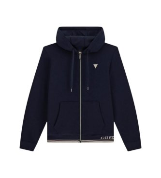 Guess Classic navy zip-up sweatshirt