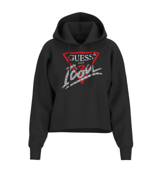 Guess Icon sweatshirt svart