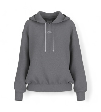 Guess Sudadera Shiny Cord gris