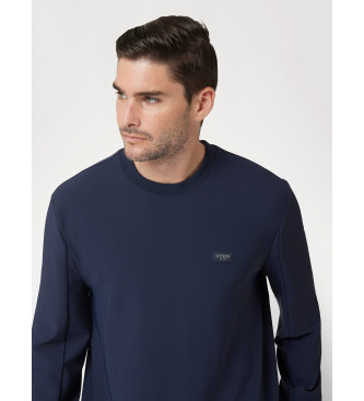 Guess Camisola tcnica elstica azul-marinho
