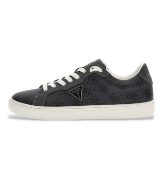 Guess Todi lder sneakers svart