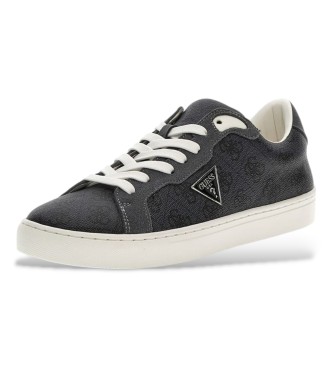 Guess Todi lder sneakers svart