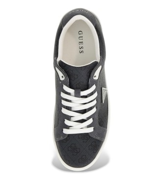 Guess Todi lder sneakers svart