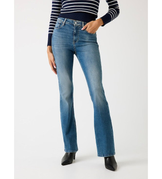 Guess Jeans aderenti blu a zampa sexy