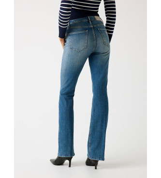 Guess Jeans aderenti blu a zampa sexy