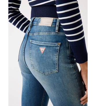 Guess Jeans aderenti blu a zampa sexy