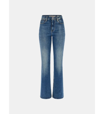Guess Jeans aderenti blu a zampa sexy