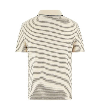 Guess Stripe beige polo shirt