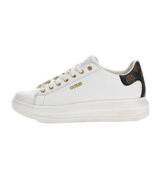 Guess Trainer vibo echt leer wit