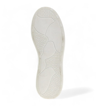 Guess Trainer vibo cuir vritable blanc