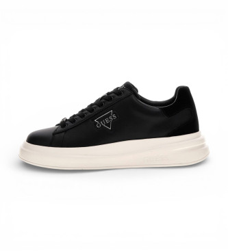 Guess Elba Leather Sneakers black