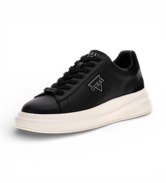 Guess Elba Leather Sneakers black