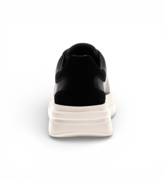 Guess Elba Leather Sneakers black