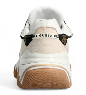 Guess Sneakers Micola in pelle bianca