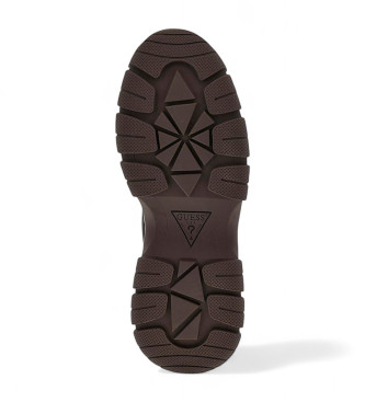 Guess Trningssko Runner Berrett logo 4G pon brun