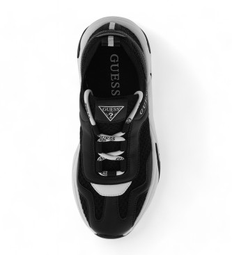 Guess Geniver Laufschuhe mit perforierten Applikationen schwarz