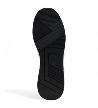 Guess Trningssko Runner Mickay med logo 4G brun