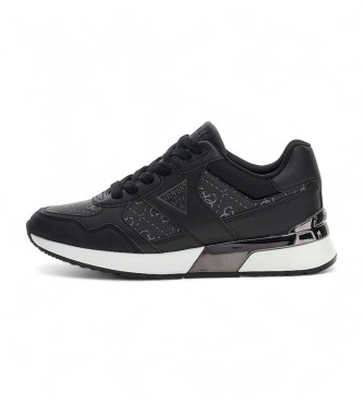 Guess Trningssko Runner Mickay med logo 4G sort