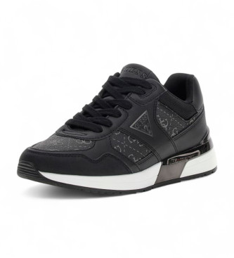 Guess Trningssko Runner Mickay med logo 4G sort