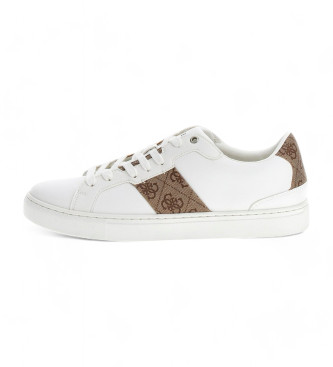 Guess todi trainers logo 4g branco