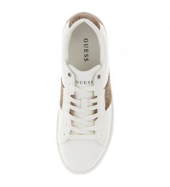 Guess todi trainers logo 4g branco