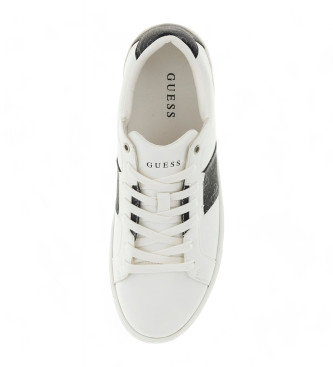 Guess todi trainers logo 4g white