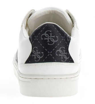 Guess todi trainers logo 4g white