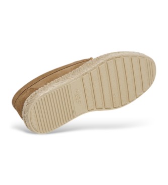 Hackett London Alpargatas de Piel Altea Laces marrn