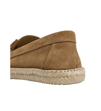 Hackett London Alpargatas de Piel Altea Laces marrn