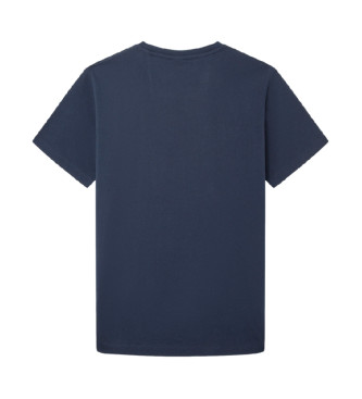 Hackett London Am Emboss T-shirt navy