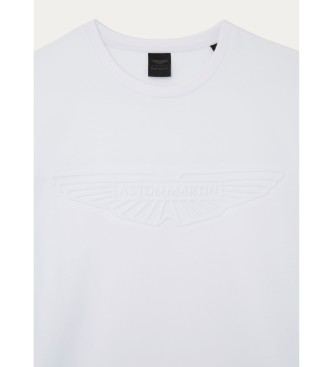 Hackett London Camiseta Am Emboss blanco