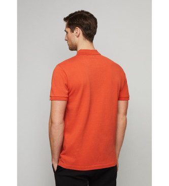 Hackett London Polo Amr met tip oranje