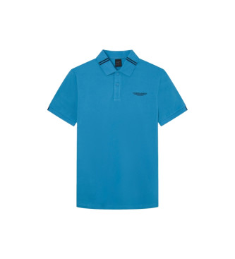 Hackett London Polo Am Tipped azul