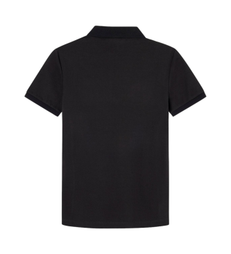 Hackett London Koszulka polo AM Zip czarna