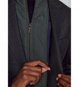 Hackett London Hbone groene blazer