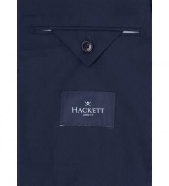 Hackett London Navy Tencel blazer
