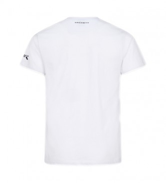 HACKETT T-shirt con logo AMR bianca
