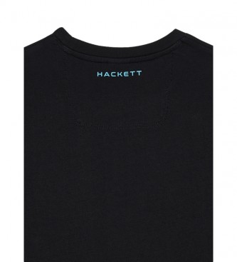 HACKETT T-shirt con logo AMR nera