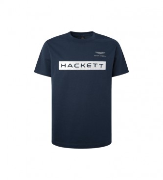 Hackett London Camiseta Amr Marino