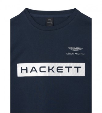 Hackett London Maglietta Amr Navy
