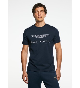 Hackett London T-shirt Amr Logo Tee marine