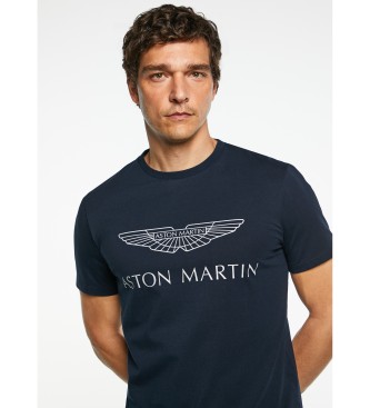 Hackett London T-shirt Amr Logo Tee marine