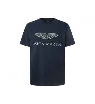Hackett London T-shirt Amr Logo Tee marine