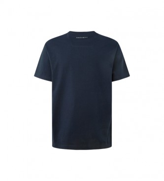 Hackett London T-shirt Amr Logo Tee marine