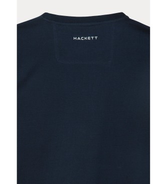 Hackett London T-shirt Amr Logo Tee marine