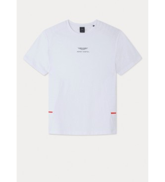 Hackett London AMR Moto T-Shirt Blanc