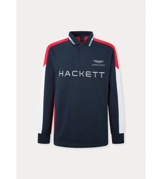 Hackett London Amr camisa plo multi-marinha